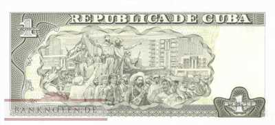 Cuba - 1  Peso (#128f_UNC)