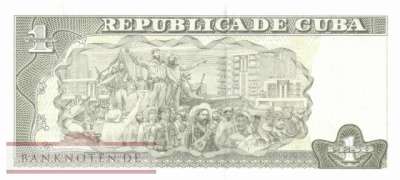 Cuba - 1  Peso (#128h_UNC)