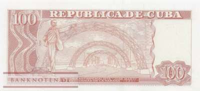 Kuba - 100  Pesos (#129m_UNC)