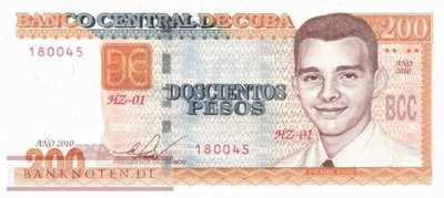 Cuba - 200  Pesos - Replacement (#130aR_UNC)