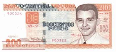 Cuba - 200  Pesos (#130e_UNC)