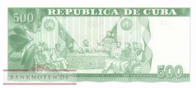 Cuba - 500  Pesos (#131e_UNC)