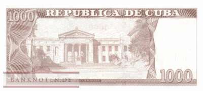 Kuba - 1.000  Pesos (#132c_UNC)