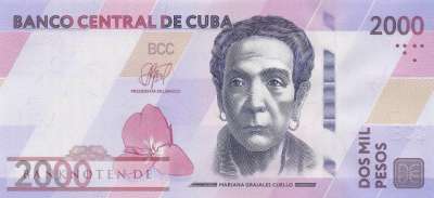 Kuba - 2.000  Pesos (#145_UNC)