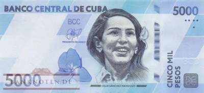Kuba - 5.000  Pesos (#146_UNC)