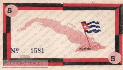 Cuba - Guerilla - 5  Pesos (#909_AU)