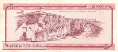 Cuba - 5  Pesos (#FX03_AU)