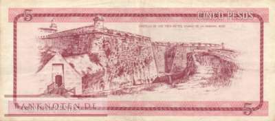 Cuba - 5 Pesos (#FX03_VF)
