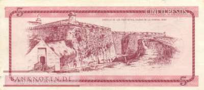 Kuba - 5  Pesos (#FX03_VG)