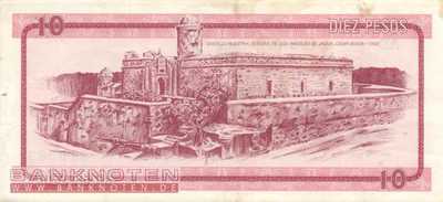 Kuba - 10 Pesos (#FX04_VF)