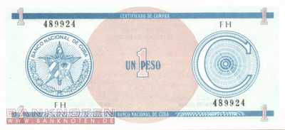 Cuba - 1  Peso (#FX11_UNC)