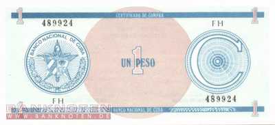 Kuba - 1  Peso (#FX11_UNC)