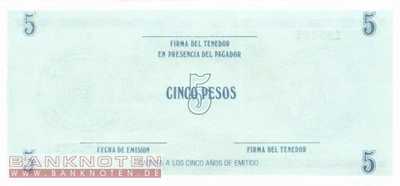 Kuba - 5  Pesos (#FX13-1_UNC)