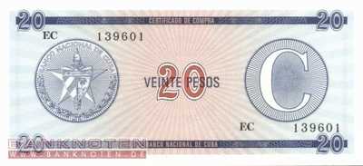 Cuba - 20  Pesos (#FX23_UNC)