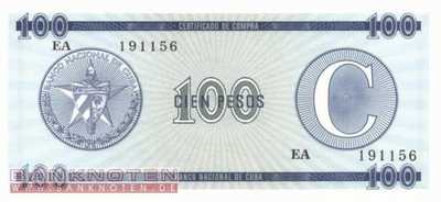 Cuba - 100  Pesos (#FX25_UNC)