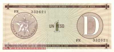 Cuba - 1  Peso (#FX32_UNC)