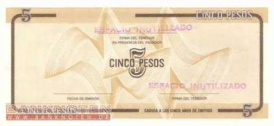 Kuba - 5  Pesos (#FX34_UNC)