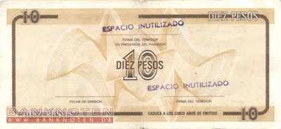 Cuba - 10 Pesos (#FX35_VF)