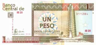 Kuba - 1  Peso Convertible (#FX46-06_UNC)