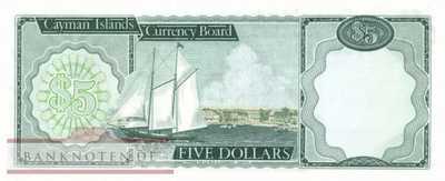 Cayman Islands - 5  Dollars (#002a_UNC)