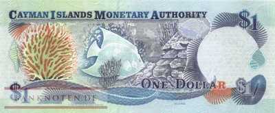 Cayman Islands - 1  Dollar (#021a_UNC)