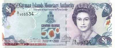 Cayman Islands - 1  Dollar (#030a_UNC)