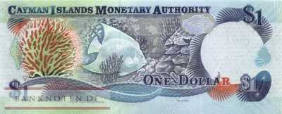 Cayman Islands - 1  Dollar (#033a_UNC)