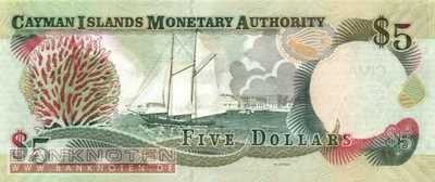 Cayman Islands - 5  Dollars (#034b_UNC)