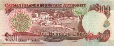 Cayman Islands - 100  Dollars (#037a_UNC)