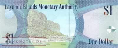 Cayman Islands - 1  Dollar (#038d_UNC)