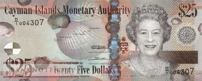 Cayman Islands - 25  Dollars (#041a_UNC)