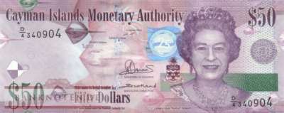 Cayman Islands - 50  Dollars - commemorative (#046_UNC)
