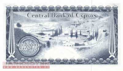 Cyprus - 250  Mils (#041c-7909_UNC)