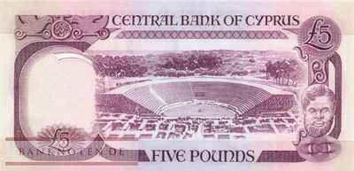 Cyprus - 5  Pounds (#047_UNC)