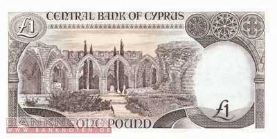 Zypern - 1  Pound (#053b-92_UNC)