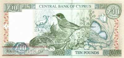 Zypern - 10  Pounds (#062e_UNC)