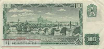 Tschechische Republik - 100  Korun (#001k-1_VF)