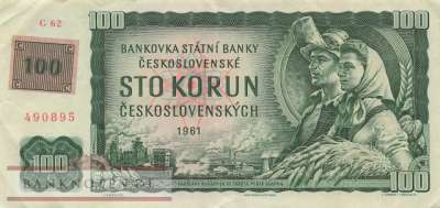 Tschechische Republik - 100  Korun (#001k-1_VF)