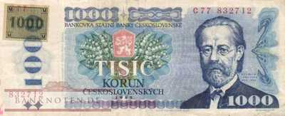 Czech Republic - 1.000  Korun (#003a_VF)