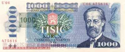 Czech Republic - 1.000  Korun (#003c_UNC)