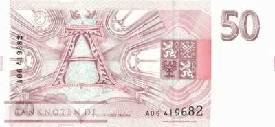 Czech Republic - 50  Korun (#004a_UNC)