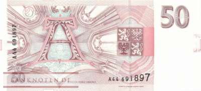 Czech Republic - 50  Korun (#004a_XF)