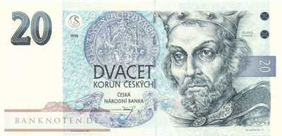 Czech Republic - 20  Korun (#010b_UNC)