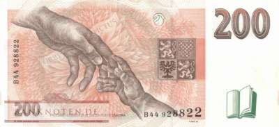Tschechische Republik - 200  Korun (#013_VF)