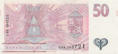 Tschechische Republik - 50  Korun (#017a_VF)