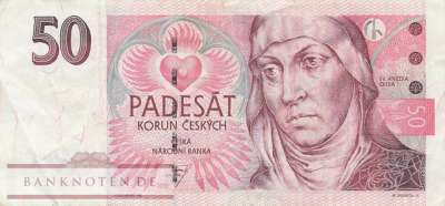 Tschechische Republik - 50  Korun (#017b_VF)