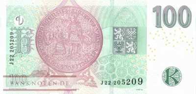 Czech Republic - 100  Korun (#018g_UNC)