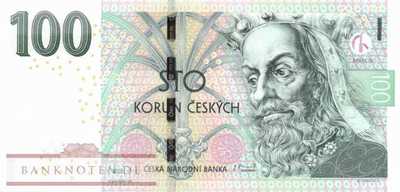 Czech Republic - 100  Korun (#018g_UNC)