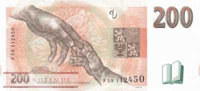 Czech Republic - 200  Korun (#019d_UNC)