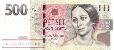 Czech Republic - 500  Korun (#024b-R_UNC)